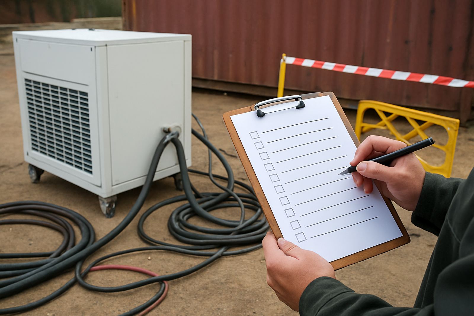 Temporary Cooling Checklist