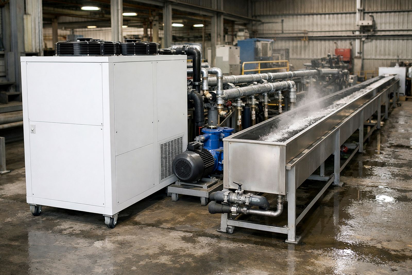Extrusion Line Chiller