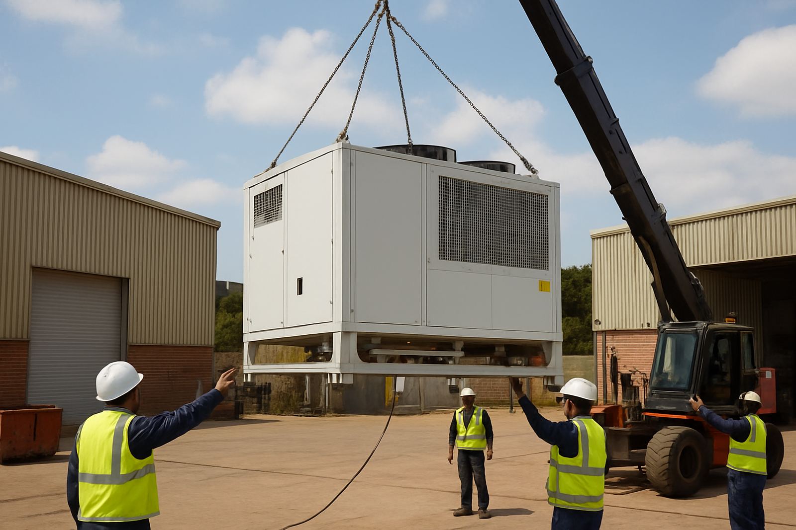 100kW Hire Chiller